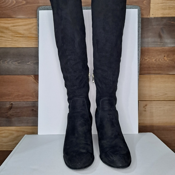 Liz Claiborne knee high block heel boots - Picture 2 of 14